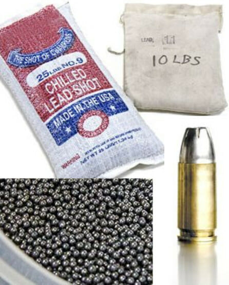 Lead Shot and Lead Bullet Alloys for Ammunition metal from Nuclead