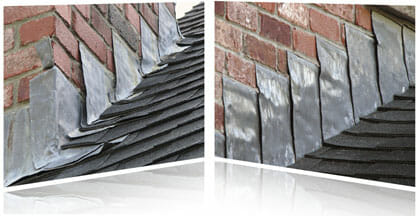 At Nuclead you can find lead flashing, chimney flashing and roof flashing materials. Most common sizes of lead roof flashing & lead chimney flashing are in stock for immediate delivery