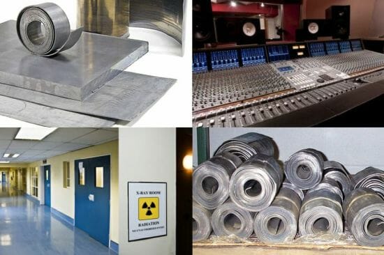 Lead Soundproofing, Lead Rolls, Lead Doors, Lead Wire from Nuclead